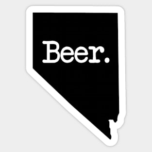 Nevada Beer NV Sticker